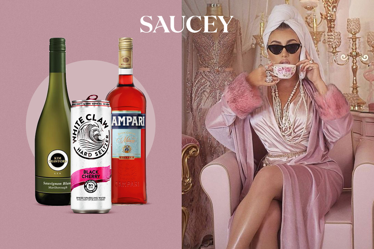 get a bucket and a mop Saucey